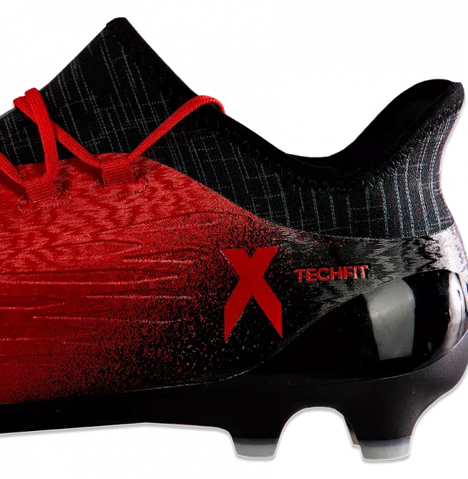Icons Gareth Bale Signed Red And Black Adidas X 16.1 Hightop Boot