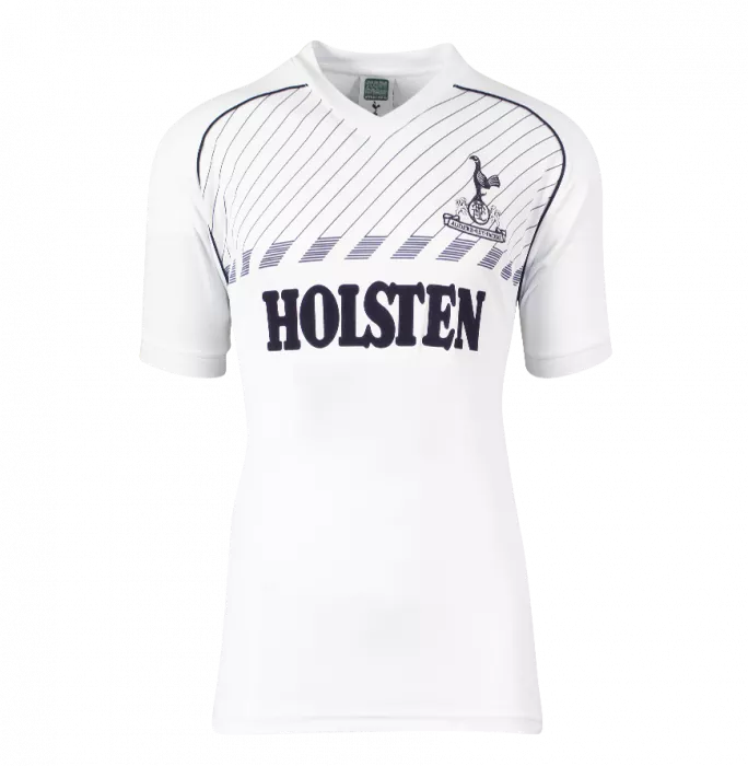 Icons Gary Lineker Back Signed Tottenham Hotspur 1986 Home Shirt In Hero Frame: Option 1