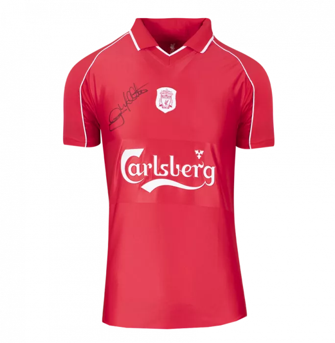 Icons Gary McAllister Front Signed Liverpool FC 2000 Home Shirt In Classic Frame