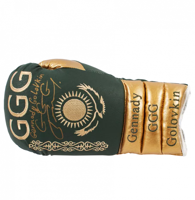 Icons Gennady Golovkin Signed Green GGG Boxing Glove