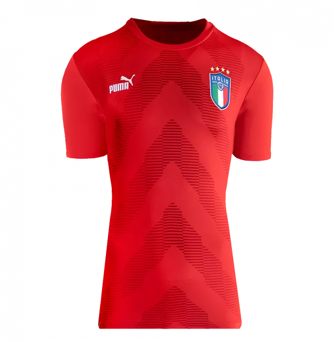 Icons Gianluigi Buffon Back Signed Italy 2022-23 Goalkeeper Shirt With Fan Style Number In Hero Frame: Option 1