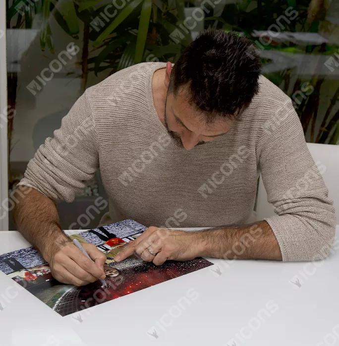 Icons Gianluigi Buffon Signed Italy Photo: 2006 FIFA World Cup Winner