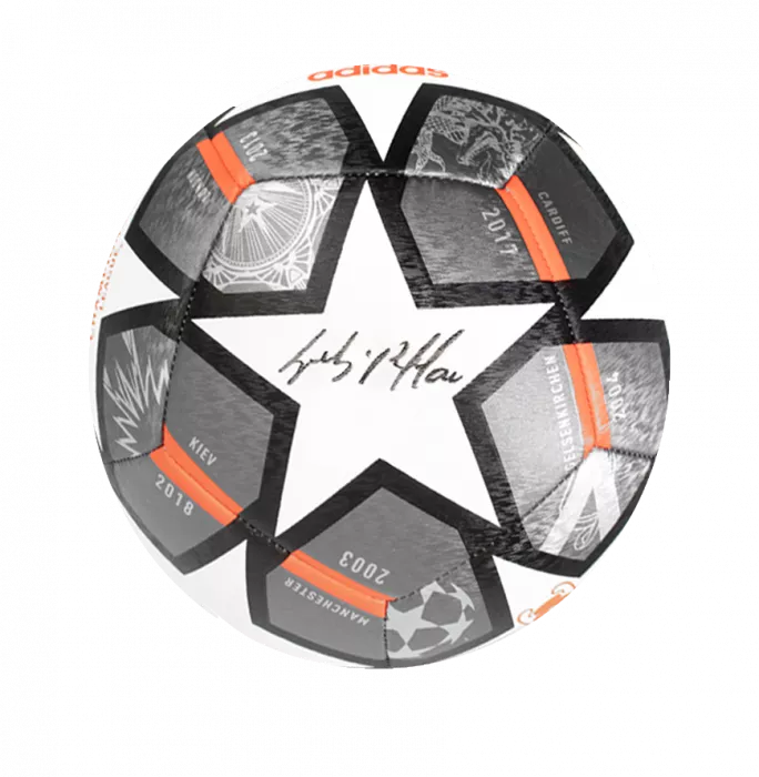 Icons Gianluigi Buffon Signed UEFA Champions League Football: 20th Anniversary Edition