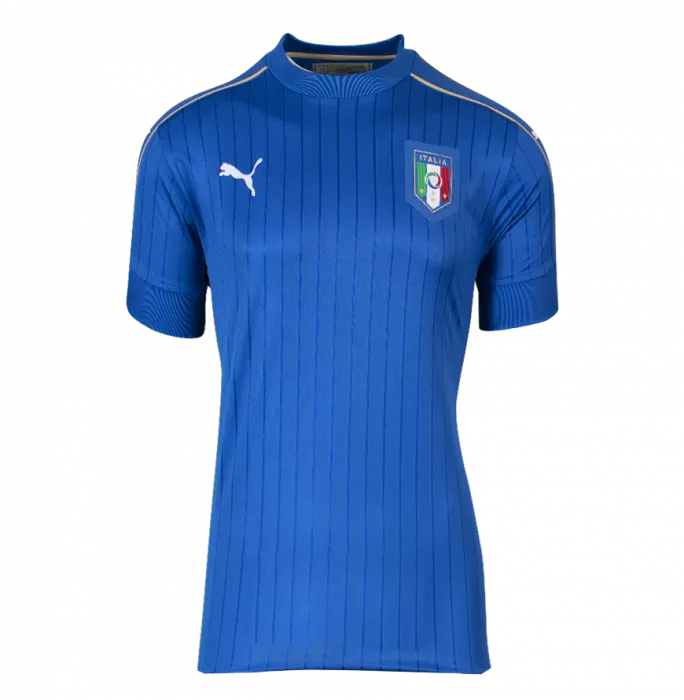 Icons Giorgio Chiellini Back Signed Italy 2016-17 Player Issue Home Shirt With Fan Style Number In Deluxe Packaging