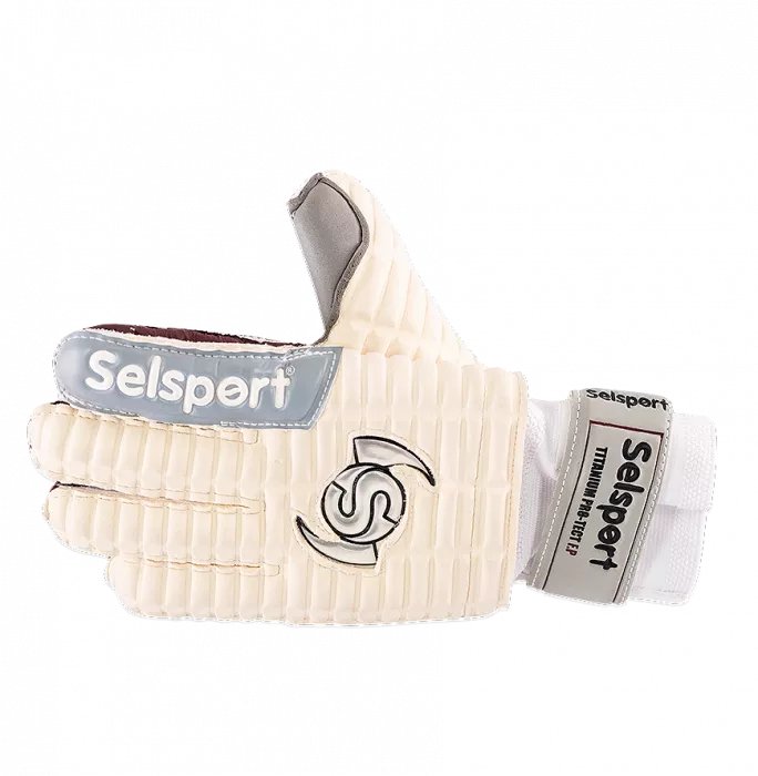 Icons Gordon Banks Signed Grey And White Selsport Goalkeeper Glove
