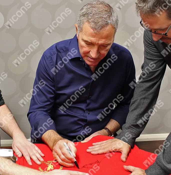 Icons Graeme Souness Front Signed 1981 Liverpool Shirt: European Cup Final Edition In Hero Frame: Option 1