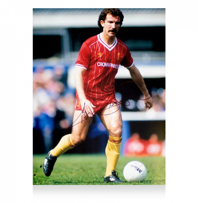 Icons Graeme Souness Signed Liverpool FC Photo In Premium Photo Frame: Reds Legend