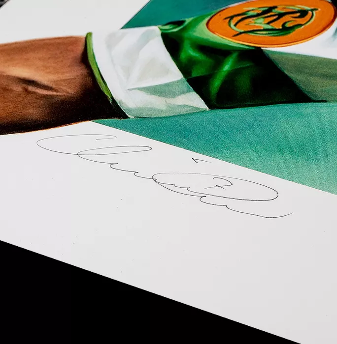 Icons Henrik Larsson Signed Celtic Photo: Hoops Hero