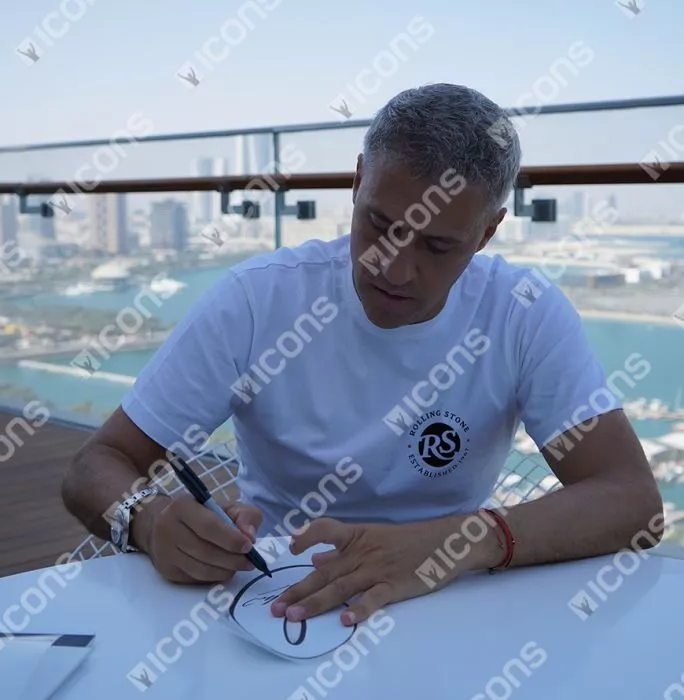 Icons Hernan Crespo Official Chelsea FC Signed And Framed 2000 Home Shirt