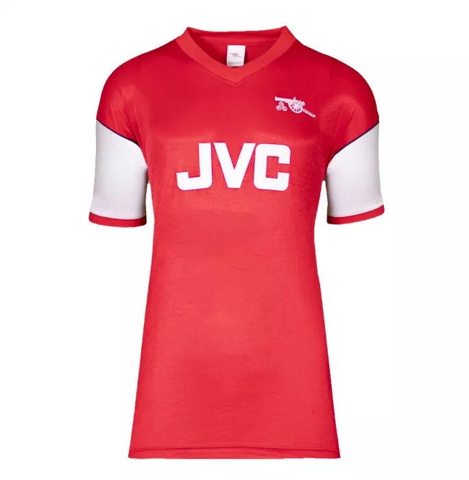 Icons Ian Wright Back Signed Retro Arsenal Home Shirt In Classic Frame