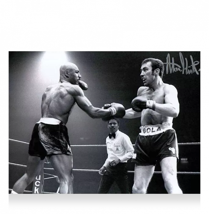 Icons Alan Minter Signed Photo
