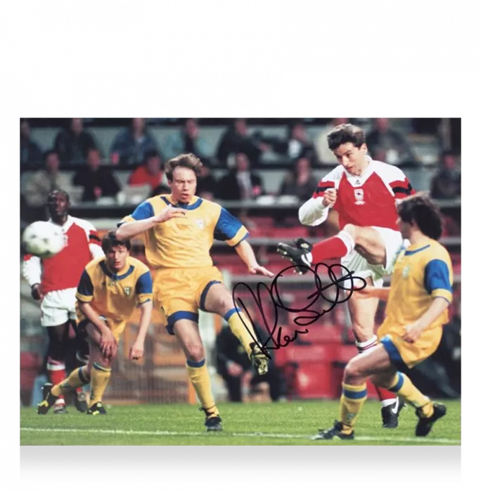 icons Alan Smith Signed Arsenal Photo