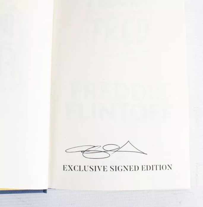 Icons Andrew Flintoff Signed Book: Book Of Fred