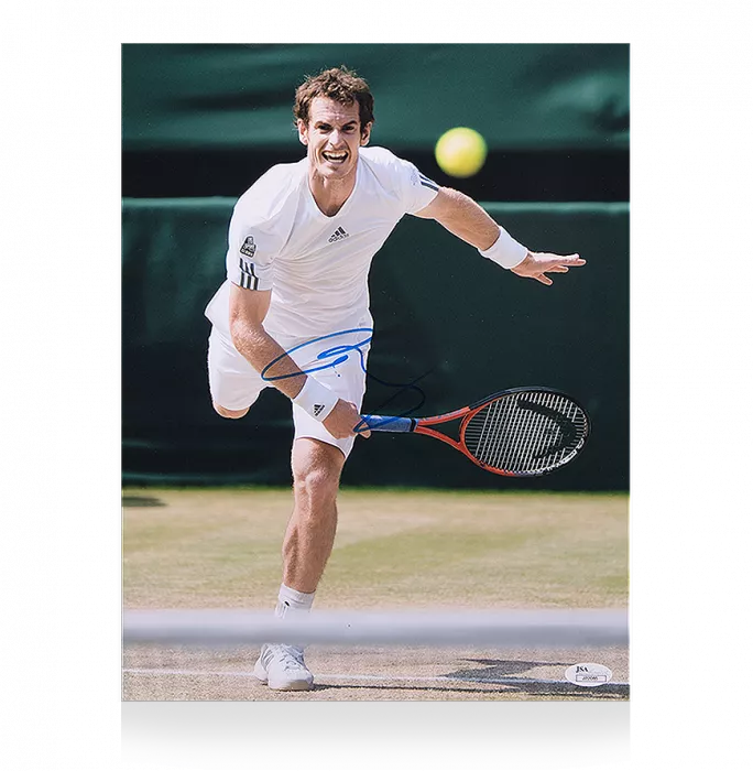 Icons Andy Murray Signed Photo: The Serve