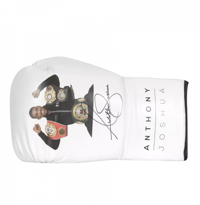 Icons Anthony Joshua Signed Boxing Glove