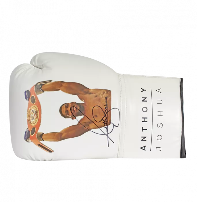 icons Anthony Joshua Signed Boxing Glove