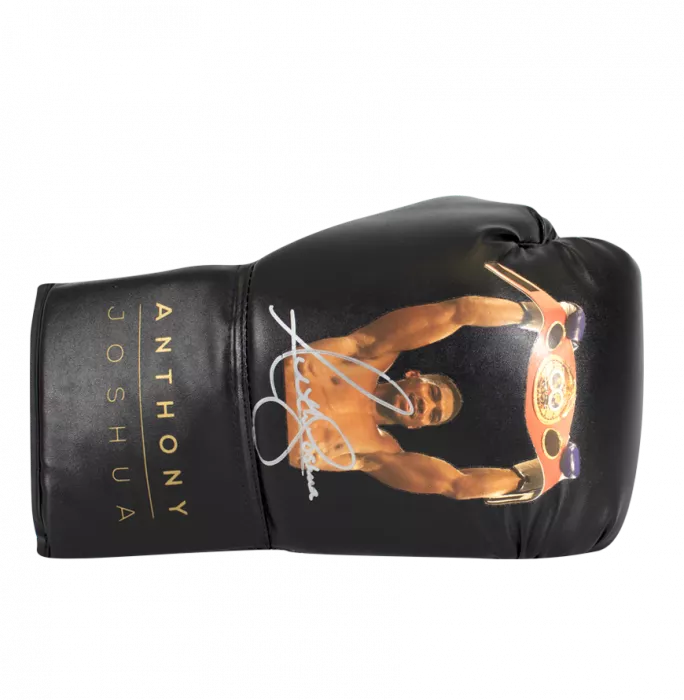 Icons Anthony Joshua Signed Everlast Boxing Glove