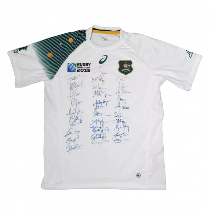 Icons Australia 2015 Squad Signed Rugby Shirt