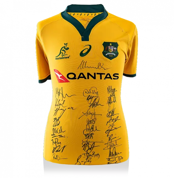 icons Australia Squad Signed 2018 Rugby Shirt
