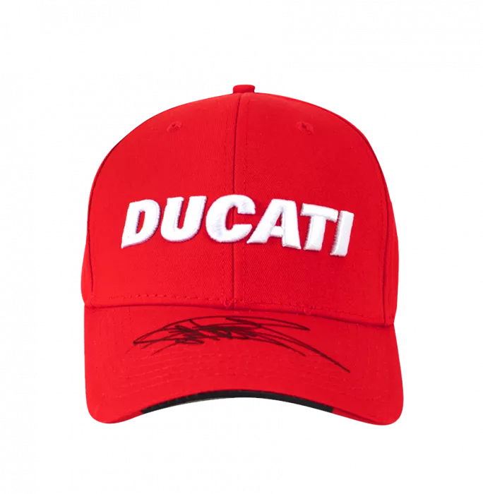 Icons Carl Fogarty Signed Ducati Cap