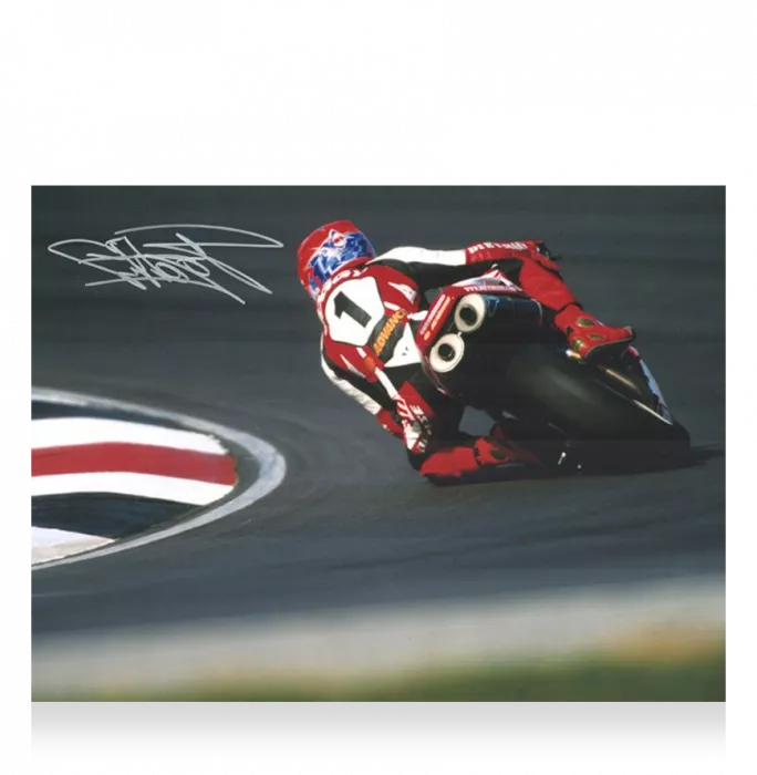 icons Carl Fogarty Signed Photo