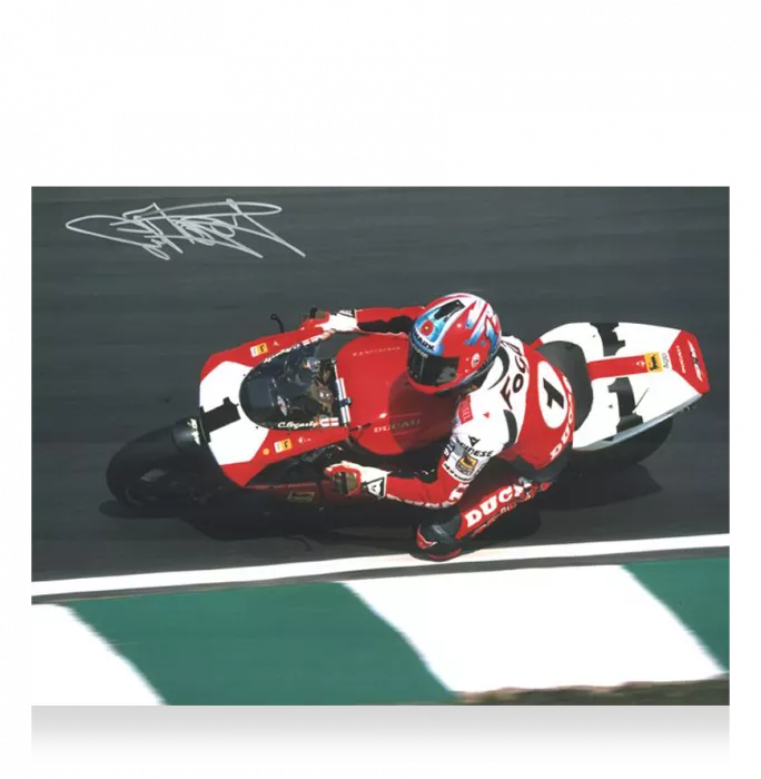 icons Carl Fogarty Signed Photo