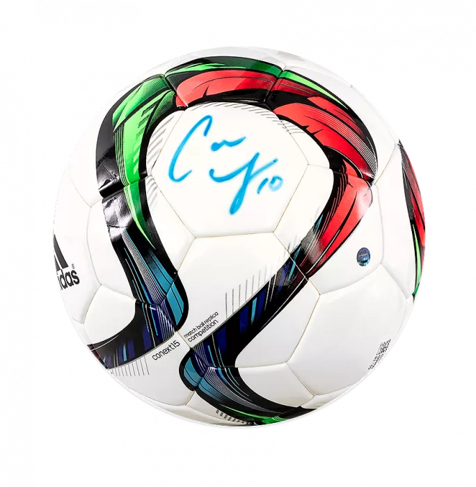 Icons Carli Lloyd Signed Adidas Conext15 Football