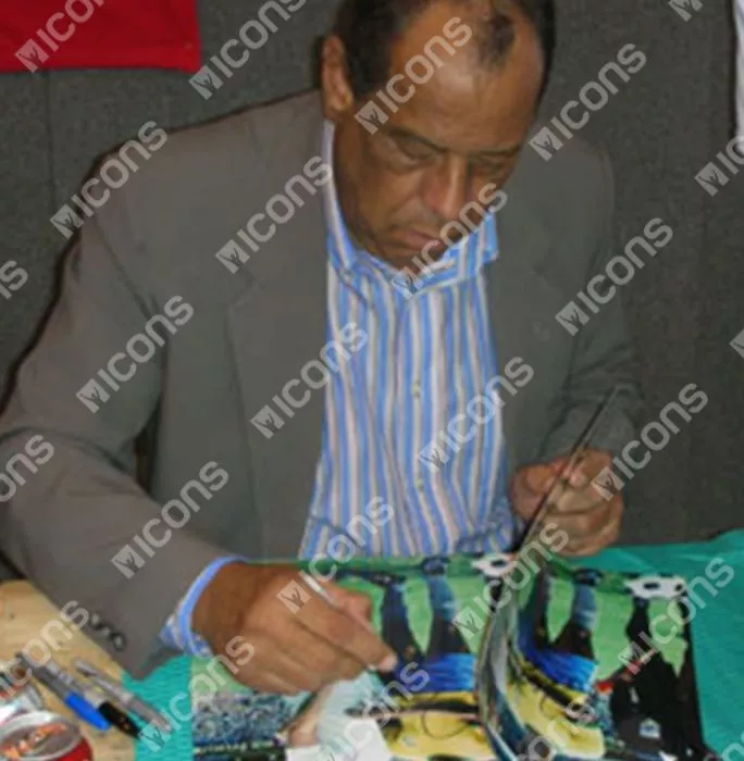 Icons Carlos Alberto Signed Brazil Photo