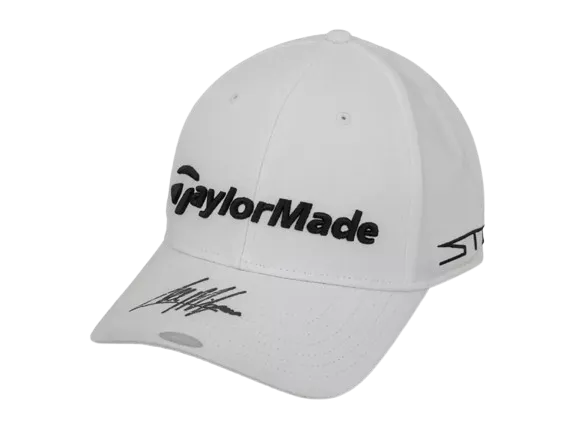 icons Collin Morikawa Signed TaylorMade Hat