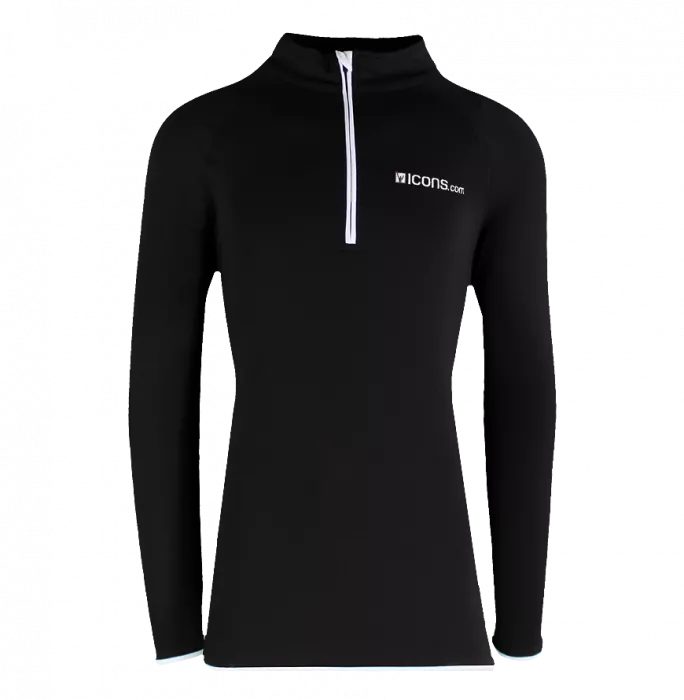 icons Icons.com Branded 1/4 Zip Golf Top (Men's Large)