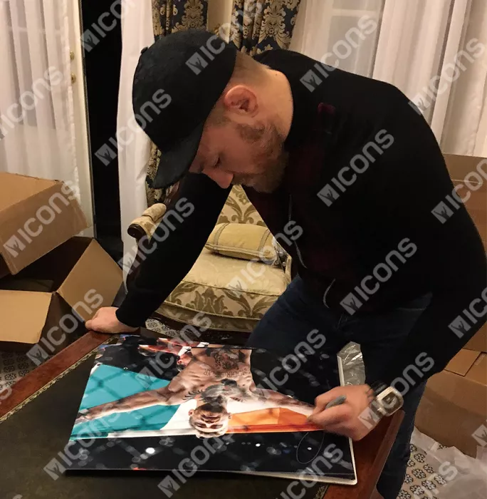 Icons Conor McGregor Signed Photo: Fightin' Irish