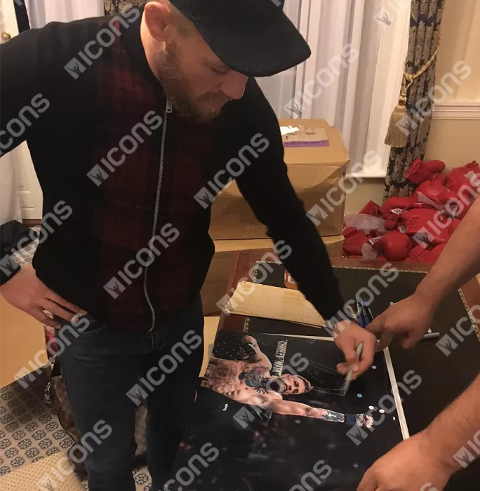 Icons Conor McGregor Signed Photo: The Notorious