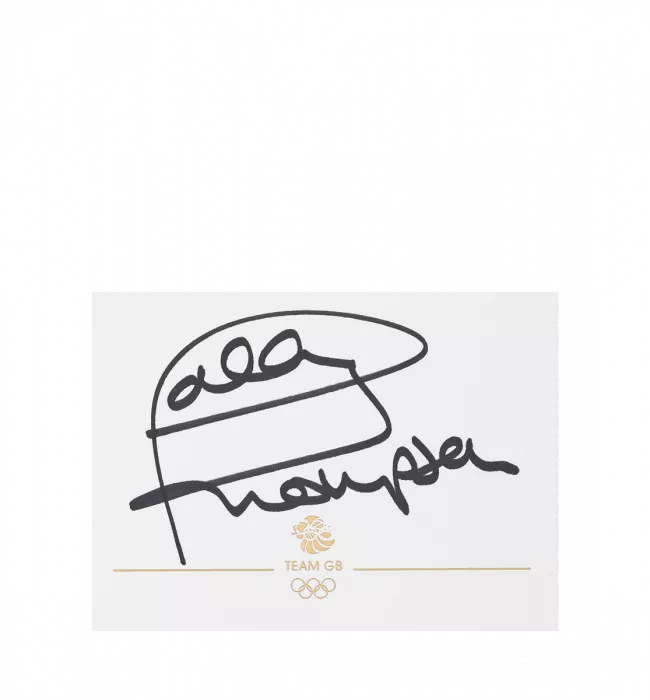 icons Daley Thompson Signed Team GB Card