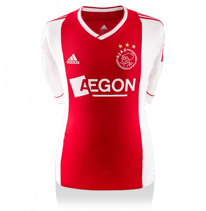 Icons Dennis Bergkamp Back Signed Ajax Home Shirt
