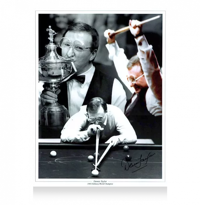 Icons Dennis Taylor Signed Photo