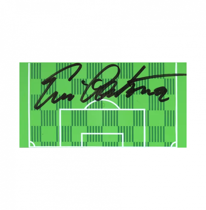 Icons Eric Cantona Signed LEGO® Old Trafford Set