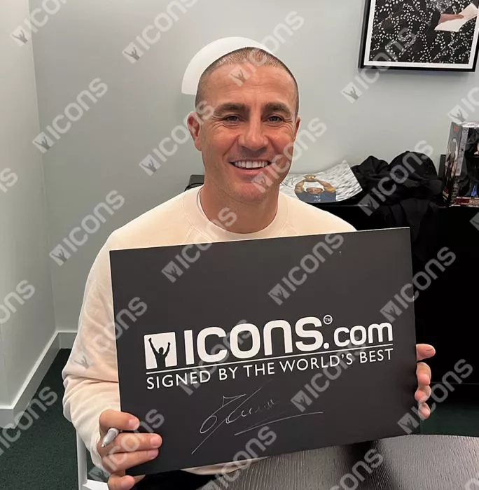 Icons Fabio Cannavaro Signed Nike Total 90 Boot