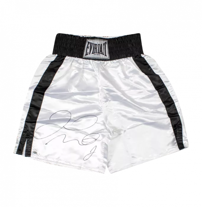 icons Floyd Mayweather Signed Boxing Trunks