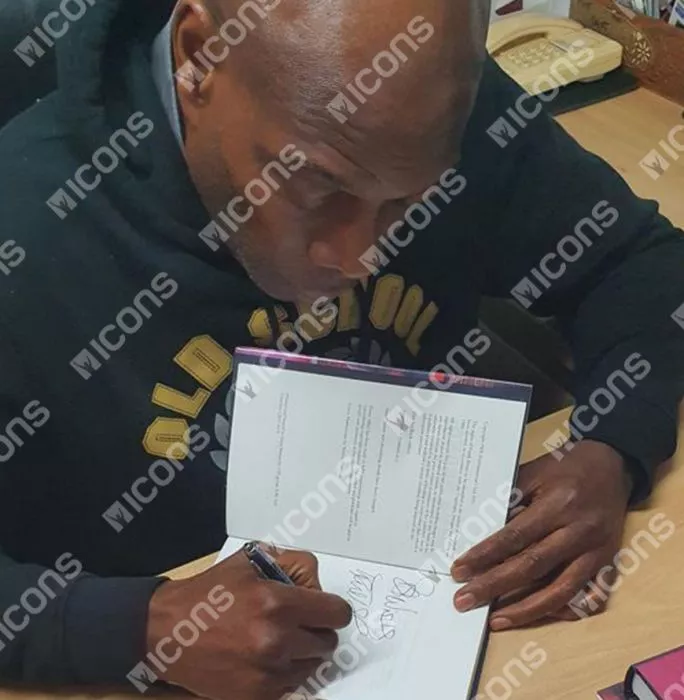 Icons Frank Bruno Signed Book - 60 Years A Fighter