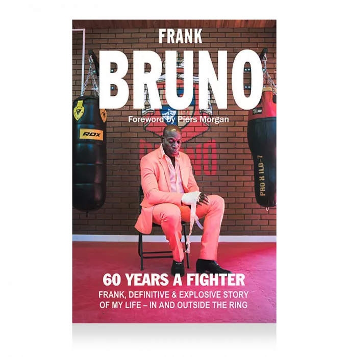 icons Frank Bruno Signed Book - 60 Years A Fighter