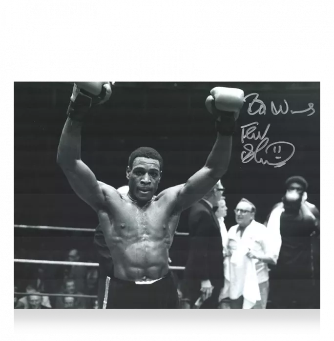 Icons Frank Bruno Signed Photo