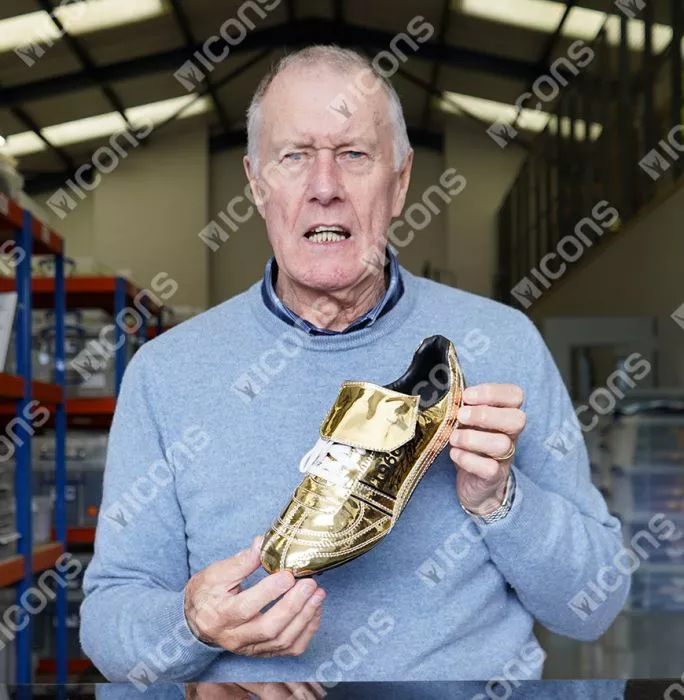 Icons Geoff Hurst Signed Golden Boot: 1966