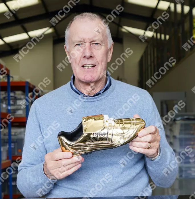 Icons Geoff Hurst Signed Golden Boot: 1966