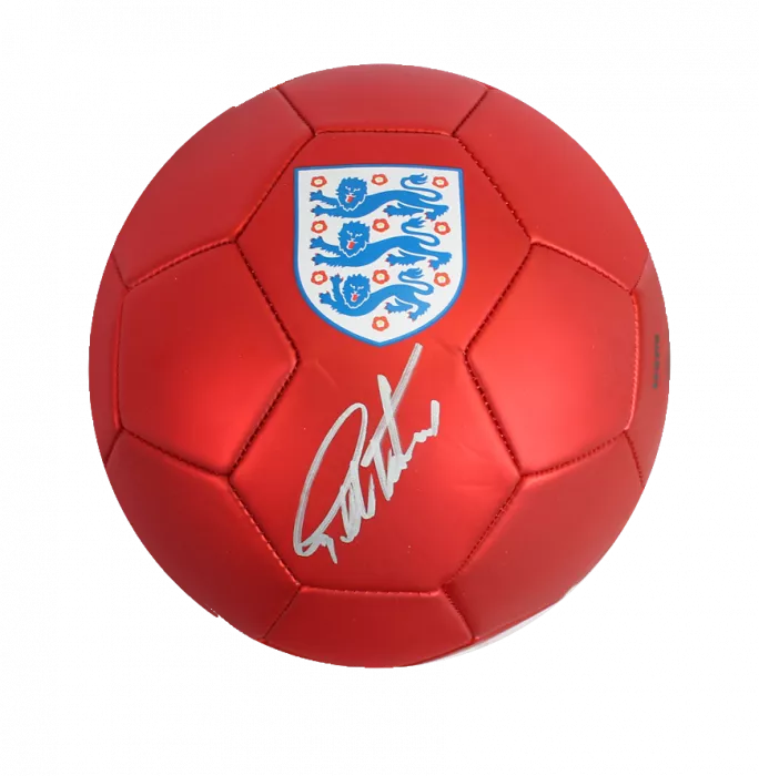 icons Geoff Hurst Signed Modern England Football