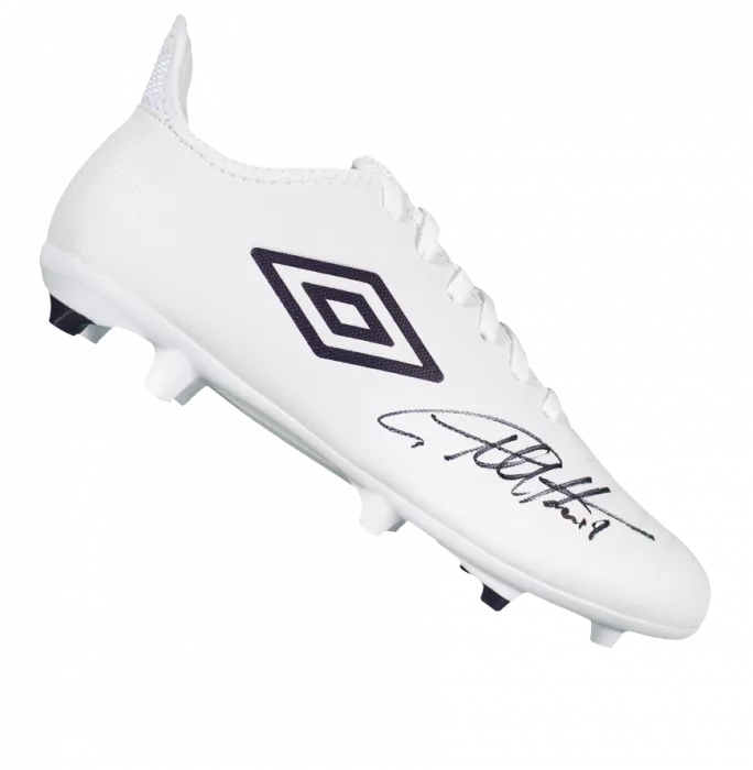 Icons Geoff Hurst Signed Umbro Boot