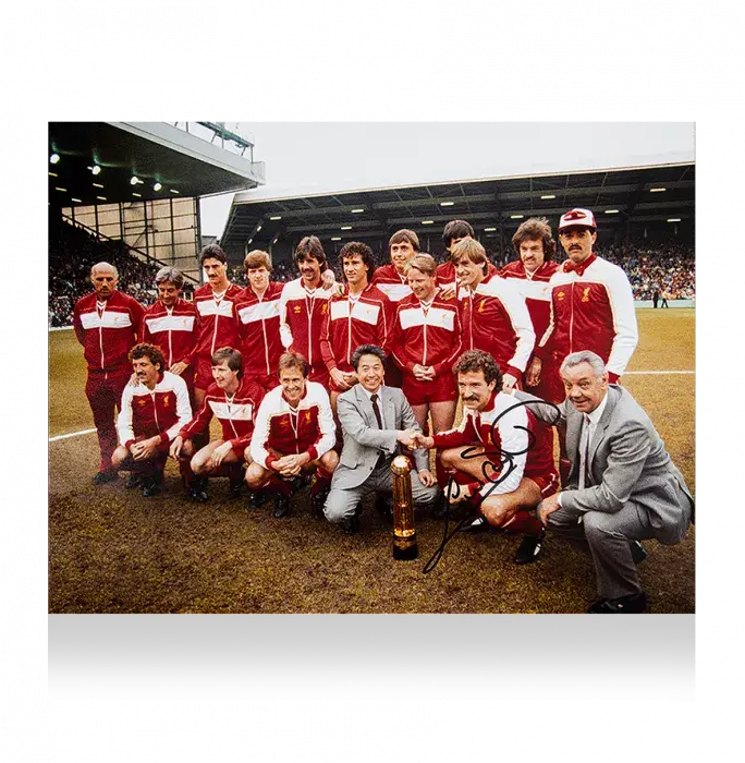 icons Graeme Souness Signed Liverpool Photo
