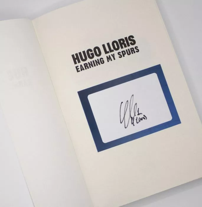Icons Hugo Lloris Signed Book - Earning My Spurs