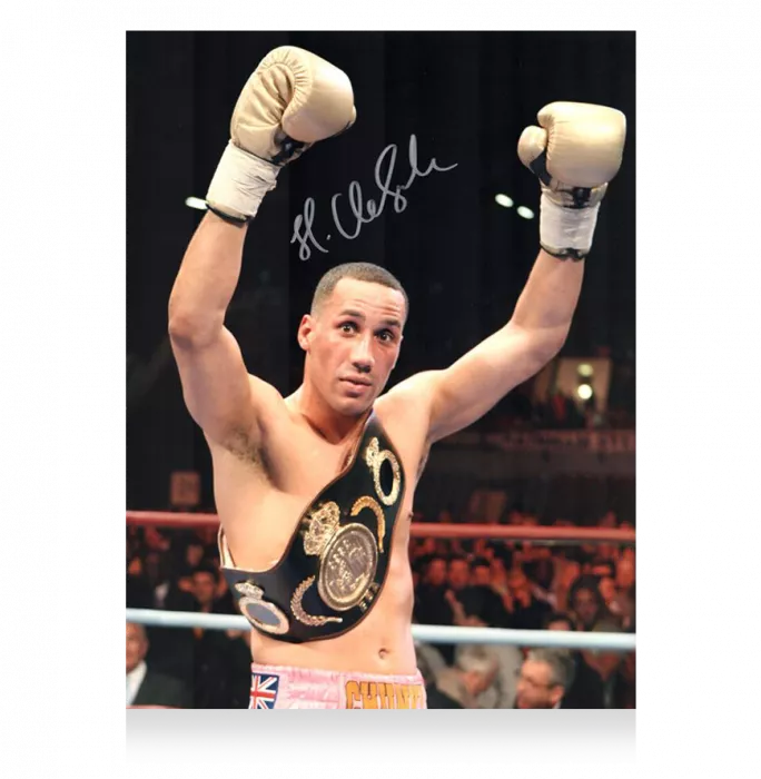 Icons James DeGale Signed Photo