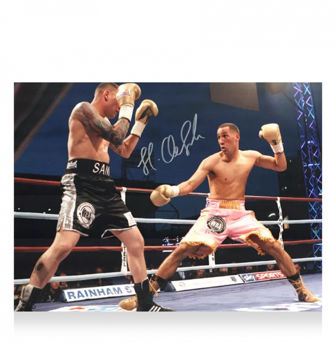 Icons James DeGale Signed Photo