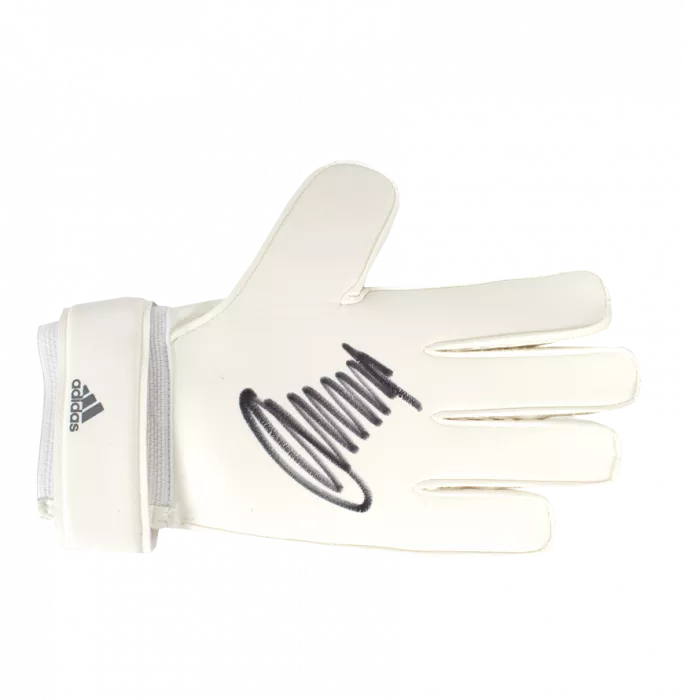 icons Jerzy Dudek Signed Goalkeeper Glove: Adidas